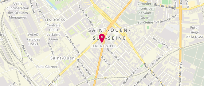 Plan de Boucherie de la Mairie, 16 avenue Gabriel Péri, 93400 Saint-Ouen-sur-Seine