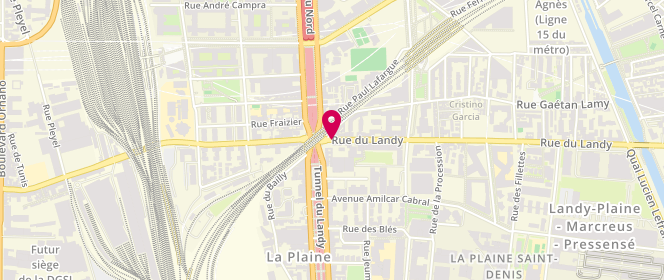 Plan de Alimentation Generale, La Plaine Saint Denis 73 Rue Landy, 93210 Saint-Denis