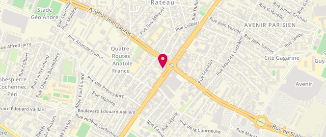 Plan de Boucherie Djurdjura, 51 avenue Paul Vaillant Couturier, 93120 La Courneuve