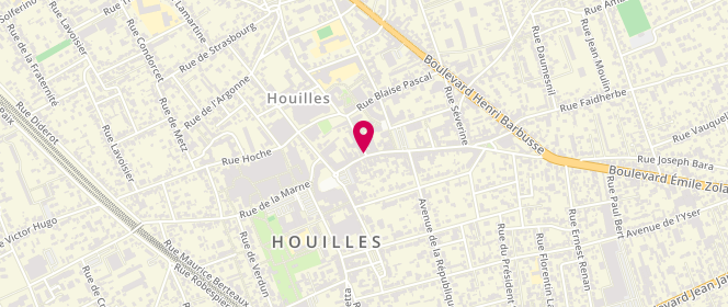 Plan de Boucherie du Centre, 15 Rue Gabriel Péri, 78800 Houilles