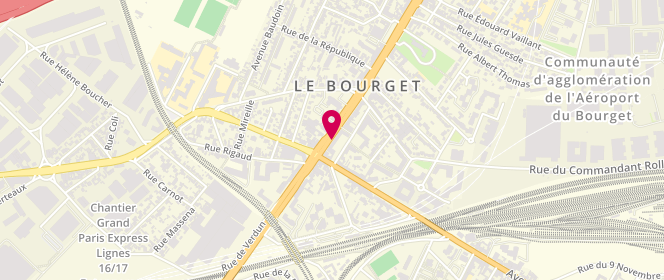 Plan de Boucherie de l'Avenue - Sofiane Montagne Djudjura, 40 Av. De la Division Leclerc, 93350 Le Bourget