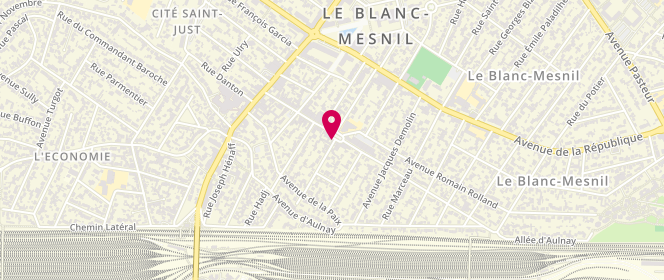 Plan de Boucherie la Mesniloise, 2 place Henri Duquenne, 93150 Le Blanc-Mesnil
