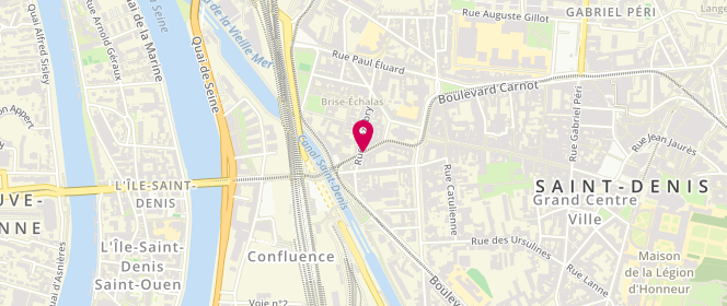 Plan de Medya Viande, 27 Rue Auguste Delaune, 93200 Saint-Denis