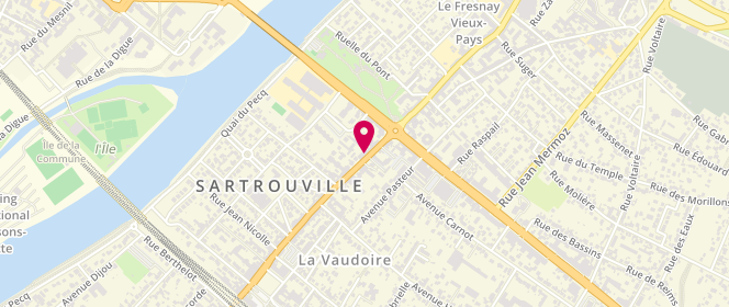Plan de Boucherie RAISS HALAL, 14 avenue Jean Jaurès, 78500 Sartrouville