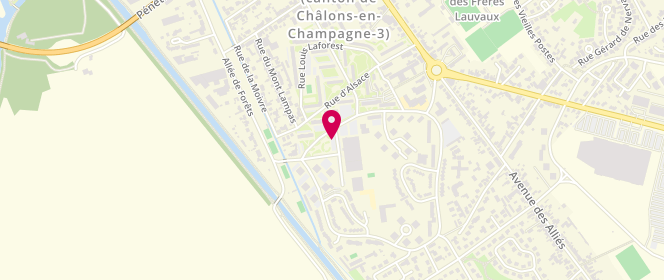 Plan de Boucherie Sliti, 6 Rue Georges Barbier, 51000 Châlons-en-Champagne