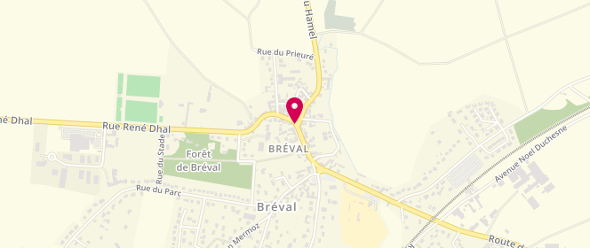 Plan de Boucherie Brévaloise, 21 place du Marechal Leclerc, 78980 Bréval