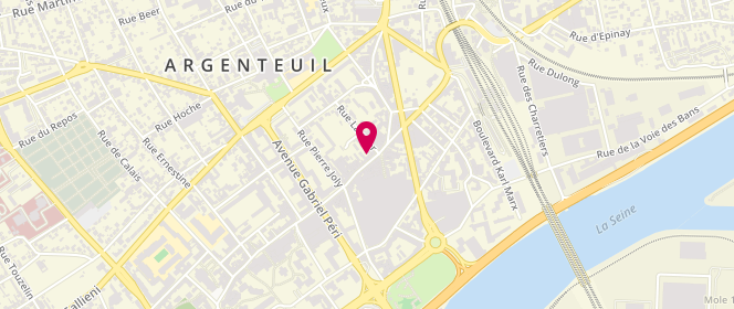 Plan de Nallet Armel, 16 Rue Paul Vaillant Couturier, 95100 Argenteuil