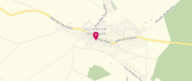 Plan de Boucherie de la Vallée, 8 place Saint-Nicolas, 27640 Villiers-en-Désœuvre