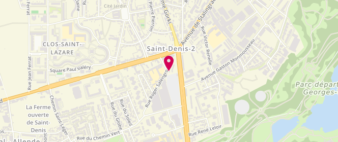 Plan de BouchB, Centre Commercial Carrefour
80 Boulevard Maxime Gorki, 93240 Stains