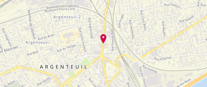 Plan de Boucherie Zakia, 16 Boulevard Jean Allemane, 95100 Argenteuil