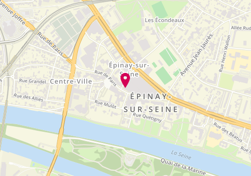 Plan de La Ferme d'Épinay, 20 Rue de Paris, 93800 Épinay-sur-Seine