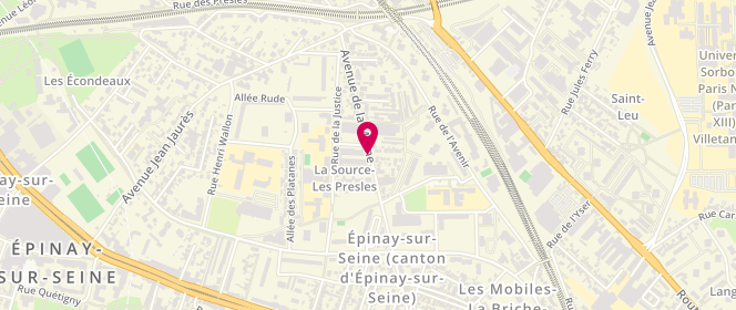 Plan de Boucherie Sud, 65 Avenue Marne, 93800 Épinay-sur-Seine