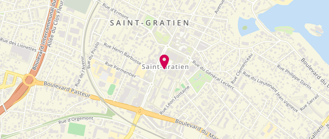 Plan de Boucherie Saint Gratien, 19 Rue Berthie Albrecht, 95210 Saint-Gratien