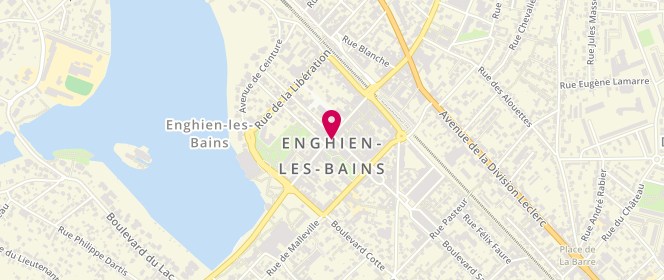 Plan de Boucherie Triperie de l'Eglise, 49 Rue du Général de Gaulle, 95880 Enghien-les-Bains