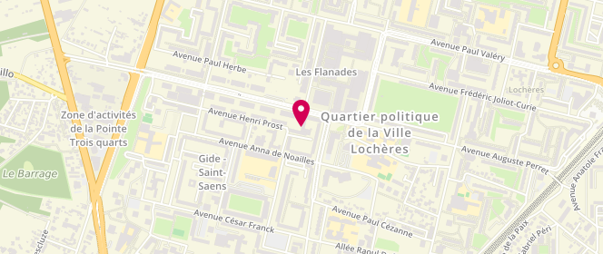 Plan de La Boucherie de la Place, 3 place Jean Moulin, 95200 Sarcelles