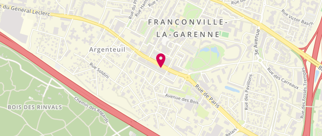 Plan de Boucherie du Centre Florent et Aurélie, 103 Rue du Général Leclerc, 95130 Franconville