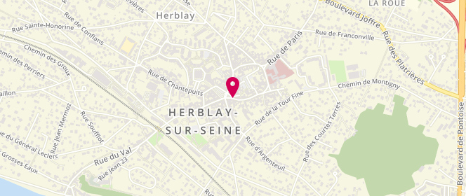 Plan de Boucherie du Centre, 2 Rue du Vivier, 95220 Herblay-sur-Seine