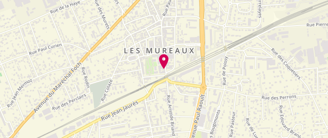 Plan de Boucherie de la Gare, 110 Rue Paul Doumer, 78130 Les Mureaux