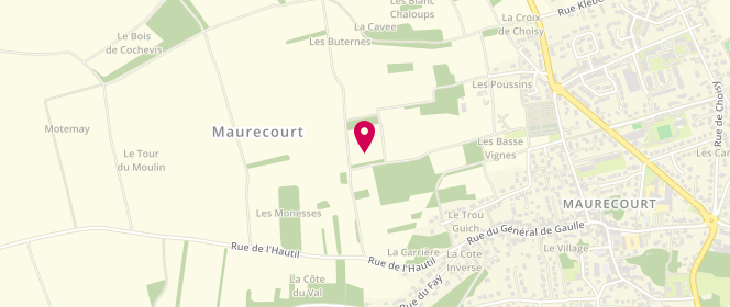 Plan de Boucherie Fournaise, 1 Rue Maurice Berteaux, 78780 Maurecourt