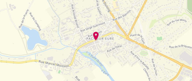 Plan de Boucherie de la Mairie, 68 Rue Edouard Isambard, 27120 Pacy-sur-Eure