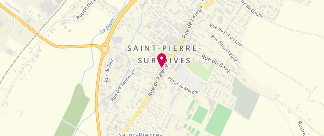 Plan de Boucherie du Marche, 45 Rue de Falaise, 14170 Saint-Pierre-en-Auge