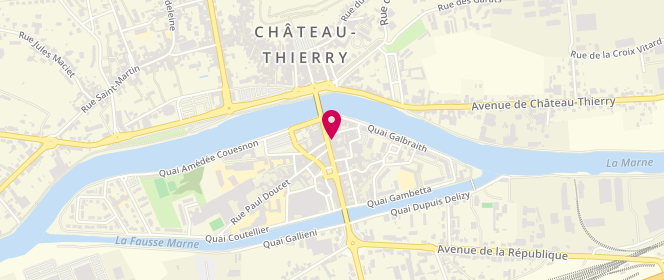 Plan de Boucherie Parisienne, 20 Rue Carnot, 02400 Château-Thierry