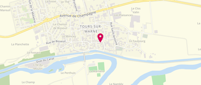 Plan de Boucherie L.Zunic, Champagne-Ardenne
24 Rue de la Halle, 51150 Tours-sur-Marne