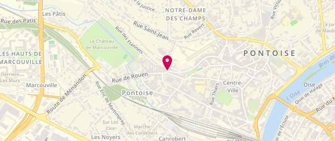 Plan de Boucherie Notre Dame, 62 Rue de la Coutellerie, 95300 Pontoise