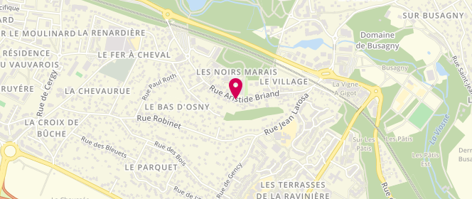 Plan de Boucherie Lenormand, 41 Rue Aristide Briand, 95520 Osny