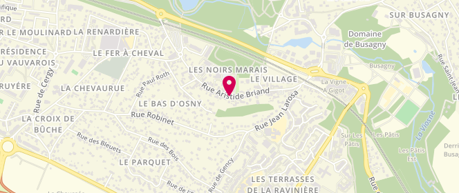 Plan de Boucherie du Centre, 41 Rue Aristide Briand, 95520 Osny
