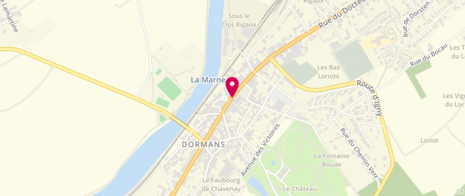 Plan de Dormans Viandes, 24 Rue Jean de Dormans, 51700 Dormans
