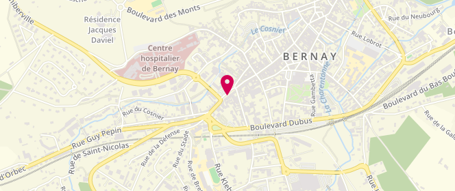 Plan de Boucherie de la Poste, 22 Rue du Général de Gaulle, 27300 Bernay