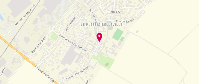 Plan de Desjardins Boucherie Traiteur, 4 Rue de Billy, 60330 Le Plessis-Belleville