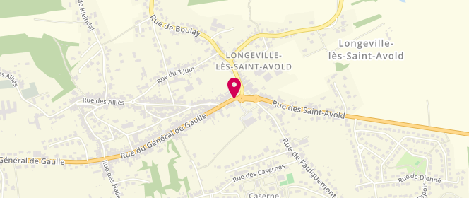 Plan de Mouger, 5 Rue General de Gaulle, 57740 Longeville-lès-Saint-Avold