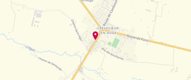 Plan de JOUNOT David, 28 Route de Saint-Pierre-Sur-Dives, 14340 Mézidon Vallée d'Auge