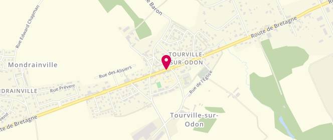 Plan de Boucherie Hamelin Sylvain, 16 Bis Route de Bretagne, 14210 Tourville-sur-Odon