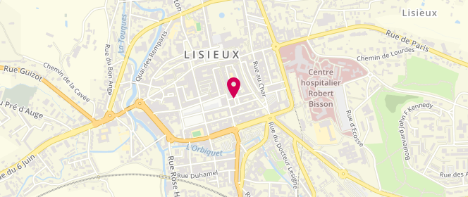 Plan de Boucherie Massu, 15 Rue de la Résistance, 14100 Lisieux