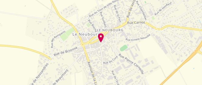 Plan de Boucherie Charcuterie du Plateau, 55 Rue Dupont de L&#039;Eure, 27110 Le Neubourg