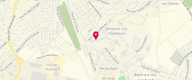 Plan de Boucherie Atlas, 41 Rue de la Liberté, 57460 Behren-lès-Forbach