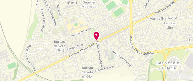 Plan de Boucherie de Venoix, 66 Bis avenue Henry Chéron, 14000 Caen
