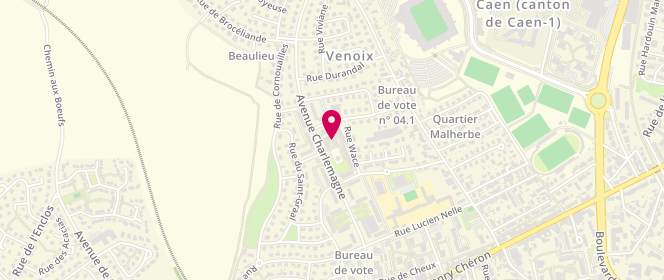 Plan de Boucherie Place Venoise, 7 place Venoise, 14000 Caen