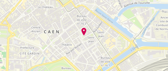 Plan de Boucherie Saint-Jean, 103 Rue Saint-Jean, 14000 Caen