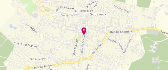 Plan de MORIN Olivier, 39 Rue de la Mairie, 60270 Gouvieux