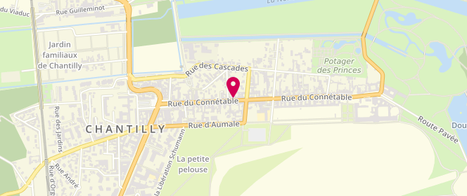 Plan de Le Garde Manger du Connétable, 106 Rue du Connétable, 60500 Chantilly
