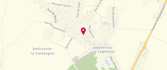 Plan de Montfort Philippe, 48 Rue de Boury, 27370 Amfreville-Saint-Amand