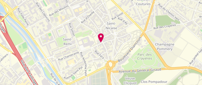 Plan de Boucherie Saint Timothee, 24 place Saint-Timothée, 51100 Reims