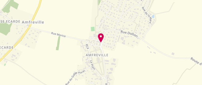 Plan de Boucherie d'Amfreville Chez Sam Et, 7 Route de Sallenelles, 14860 Amfreville
