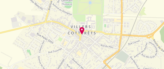 Plan de Societe Boucherie Détrez-Coin des Gourmets, 3 Rue du Général Mangin, 02600 Villers-Cotterêts