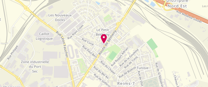 Plan de Les Boucheries du Boeuf Tricolore, 29 Route de Betheny, 51450 Bétheny