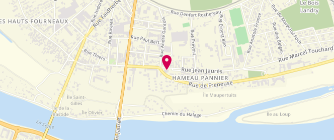 Plan de Boucherie Jean Jaurès, 51 Rue Jean Jaurès, 76410 Saint-Aubin-lès-Elbeuf
